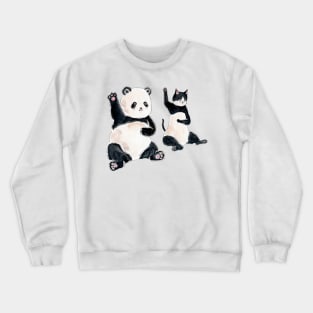 CAT & PANDA Crewneck Sweatshirt